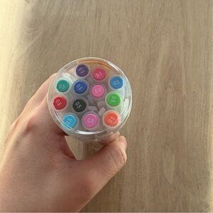 0.5mm Muji Gel Pens Set 12 pack 
(Each retail for $1.9 and 10 retail for $14.9)